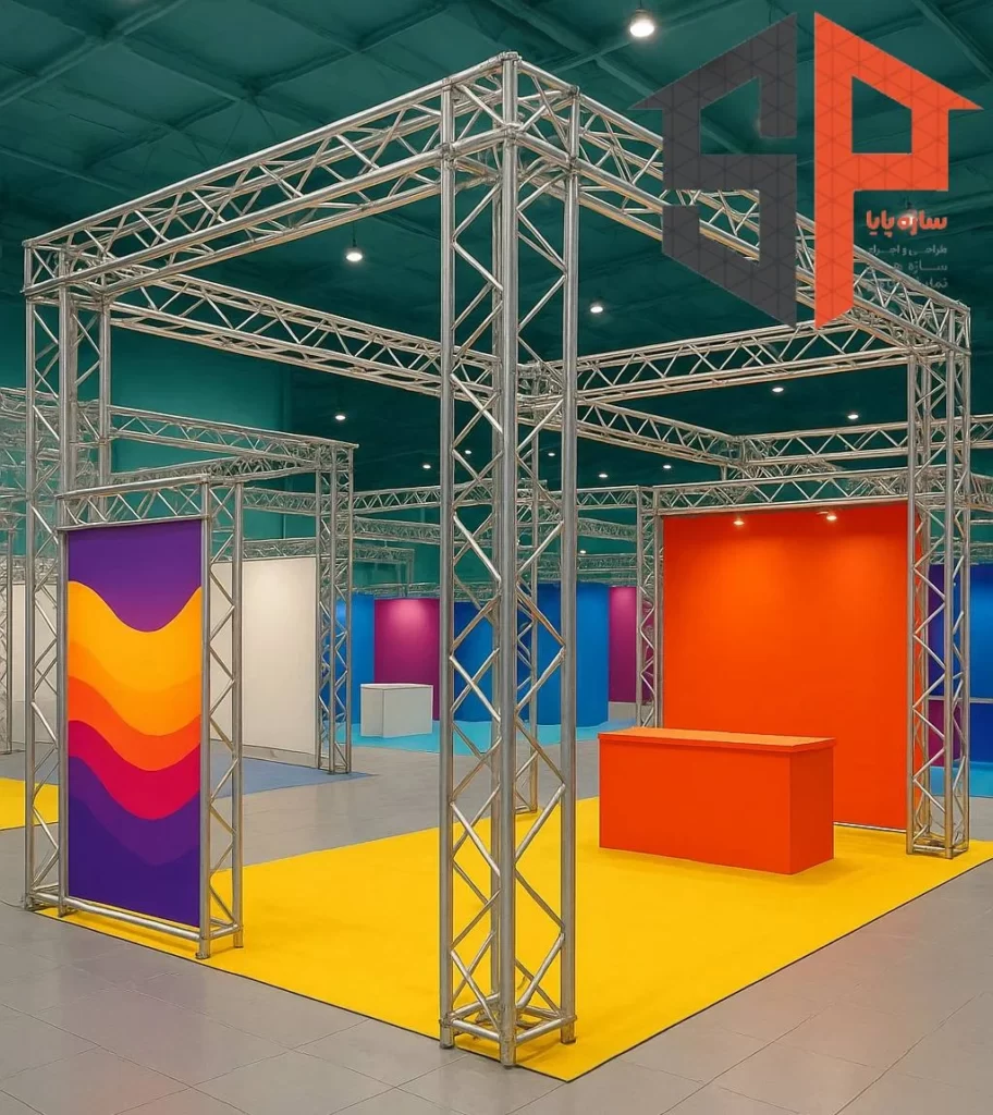 از طراحی تا اجرا: اسپیس فریم، ناجی پروژههای نمایشگاهی!