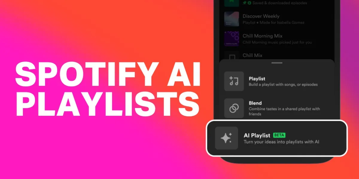 هوش مصنوعی AI Playlist در اسپاتیفای